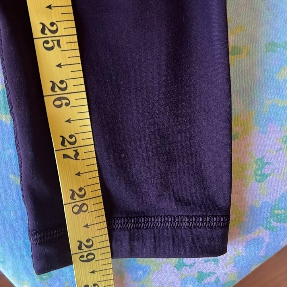 Lululemon | Fresh Tracks‎ Tight Leggings Black Cherry Size 4 Yoga Running Active